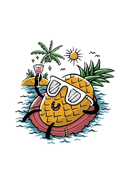Pineapple Relaxing