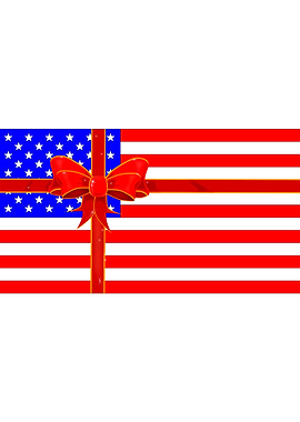 Stars And Stripes Wrapping