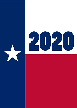 Texas State Flag 2020