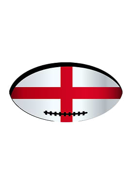 England Flag Rugby Ball
