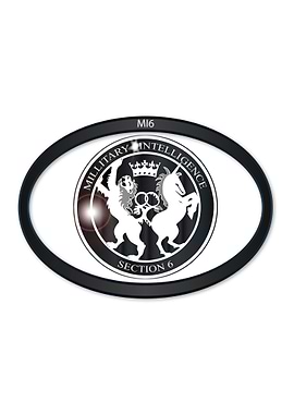 MI6 Oval Badge