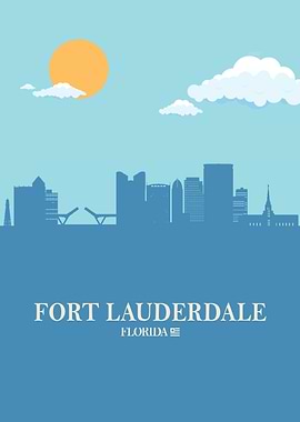 fort lauderdale Skyline