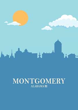 Montgomery City Skyline b