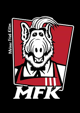 Melmac Fried Kitten ALF