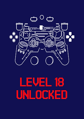 Gaming Level 18 unlocked