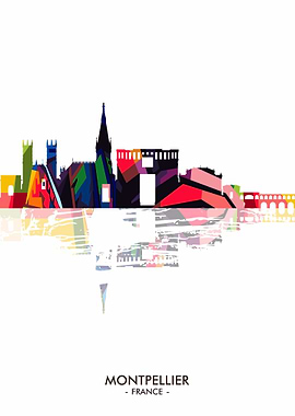 Montpellier Skyline City