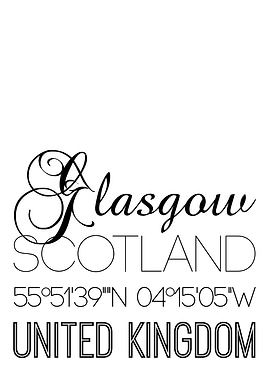 Glasgow Scotland White