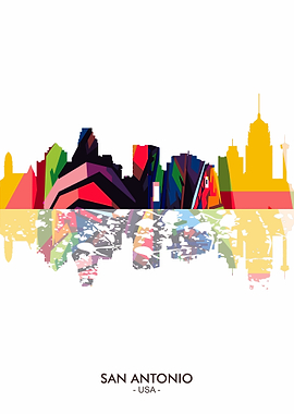 San Antonio Wpap Skyline