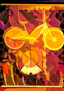 Yellow Candy Bike