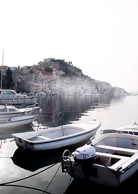 Sibenik city view