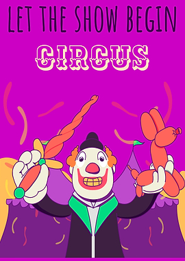 Funny Clown Circus