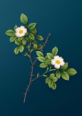 Spiny Leaf Rose of Dematra