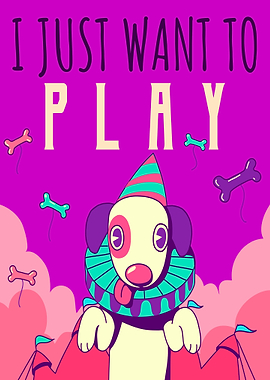 Funny Dog want to Play