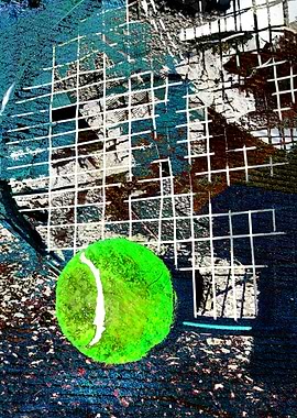 Tennis art print work 15