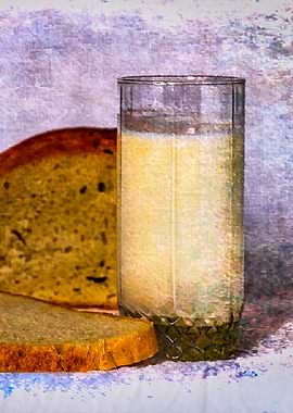 Milk And Bread Vertical
