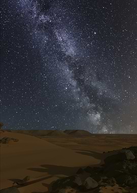 Starry Night Desert World