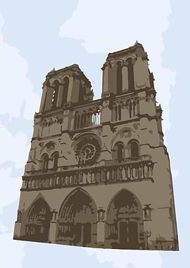 Paris Cathedral Notre Dame
