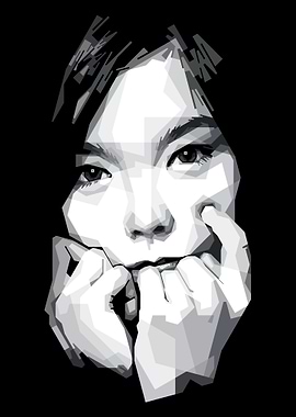 Bjork Pop Art