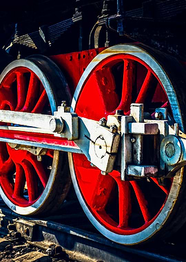 Steam Engine Wheels Valve