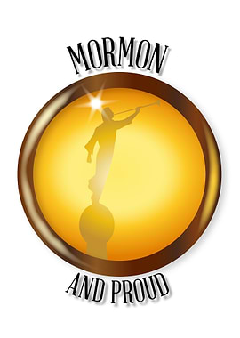 Mormon And Proud Button