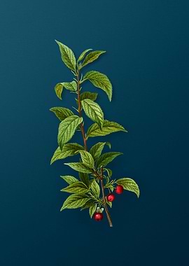 Vintage Botanicals on Teal