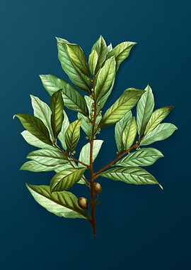 Vintage Botanicals on Teal