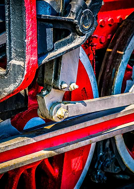 Train Wheels Rods Gear