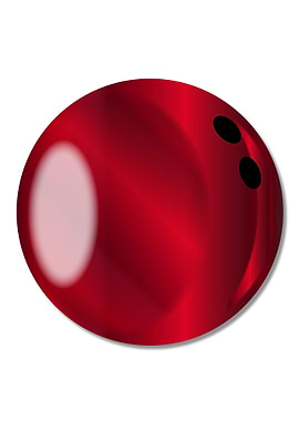 Red Bowling Ball