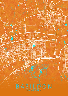 Basildon England City Map