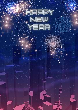 Happy New Year Firework