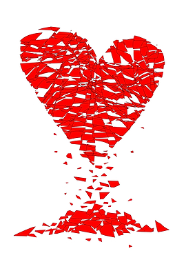 Shattered Lovers Heart