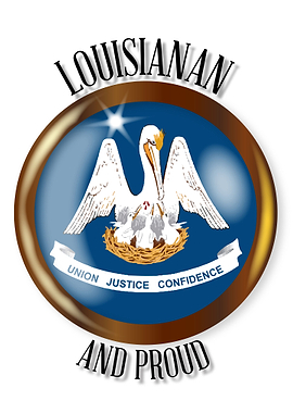 Louisiana Proud Flag