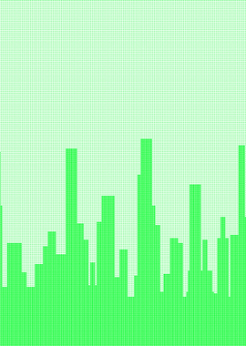 City Greenscape Halftone
