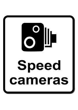 Speed Cameras Sign