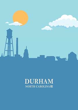 Durham City Skyline