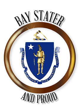 Massachusetts Proud Flag