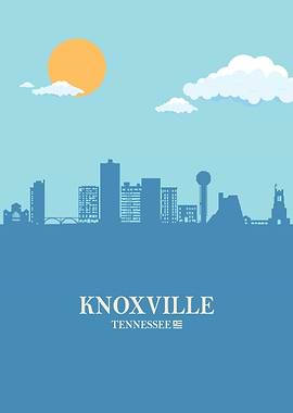 Knoxville City Skyline