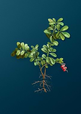 Vintage Floral Drawing