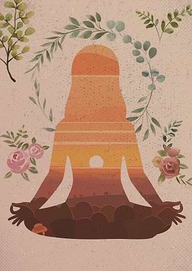 meditation on floral