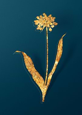 Gold Antique Botanicals