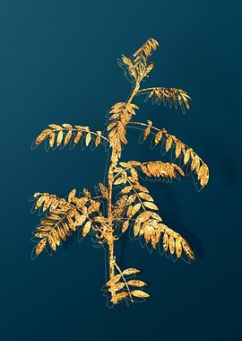 Gold Antique Botanicals