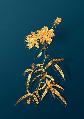 Gold Vintage Illustration