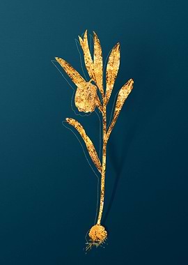 Gold Antique Botanicals