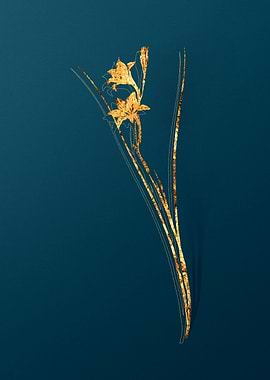 Gold Antique Botanicals