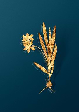 Gold Antique Botanicals