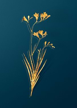 Gold Antique Botanicals