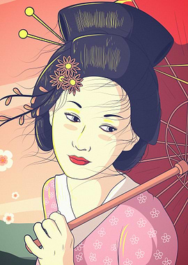 Geisha Portrait