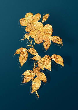 Vintage Floral Drawing