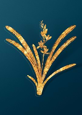 Vintage Botanicals in Gold