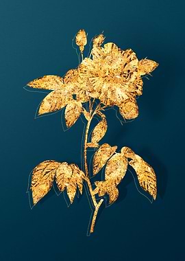 Gold Antique Botanicals